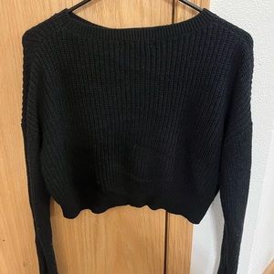 Wild Fable Cropped Knit Sweater